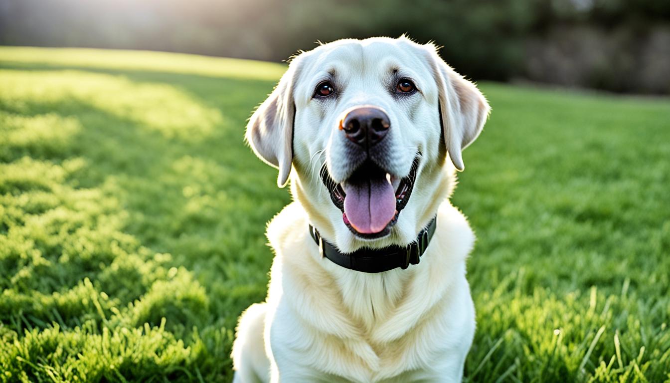 srebrny labrador